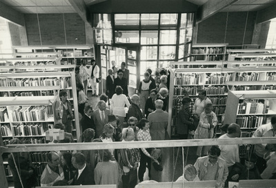 Invigning biblioteket i Strängnäs,