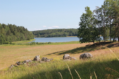 Utsikt över Rundbosjön