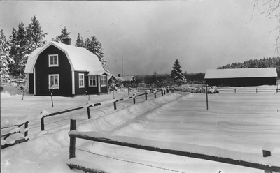 Vinter vid Karlbyå år 1940