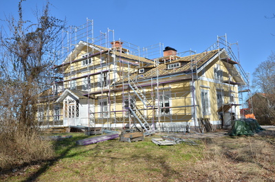 Fogelstads skolhus, Lilla Ulfåsa under renovering