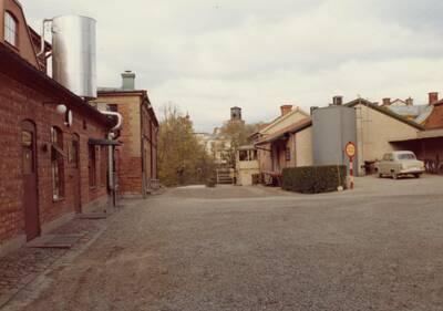 Innergården på  Nyköpings bryggeri