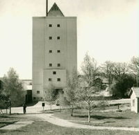 Lantmännens silo i Stallarholmen år 1950