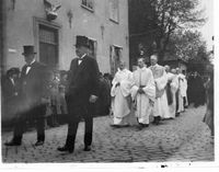 Invigning av S:t Nicolai kyrkan efter restaureringen 1925