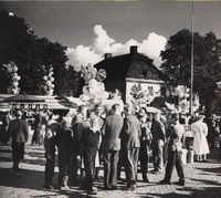 Marknad på Stora Torget i Nyköping