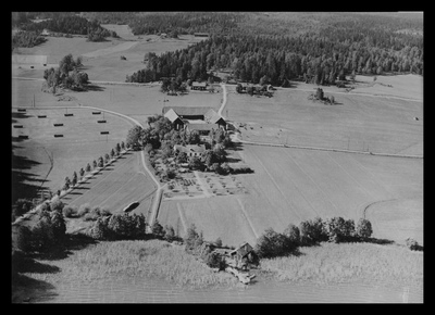 Flygbild - Töversta gård, Skebokvarn