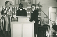 Baptistbesök från Afrika, ca 1950-tal
