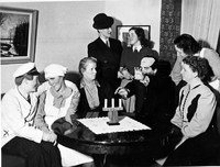 Konsums teatergrupp i Flen år 1945