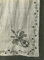 Broderad duk, textilinventering