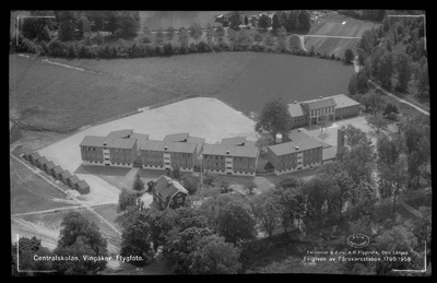 Flygfoto - Centralskolan, Vingåker