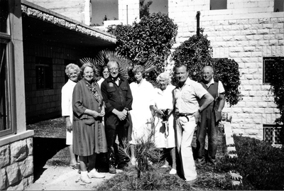 Volontärer på västbanken år 1987