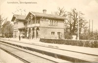 Sparreholms järnvägsstation.