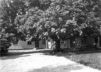 Fru Fogelströms gård, senare barnhem, Brunnsgatan 24 i Nyköping 1919
