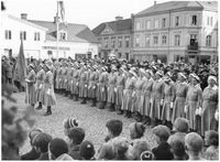 Lottaparad på Stora Torget 1940