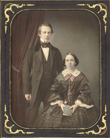 Axel och Hedda Mörner år 1855