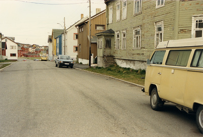 Parti av Vardø, Norge, 1987
