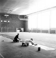 Sporthallen i Nyköping på 1960-talet