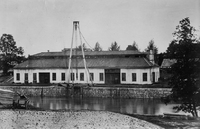 Nyköpings bruks verkstad omkring 1880
