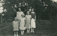 Familjen Andersson från Valla i Husby-Oppunda, 1930-tal