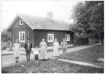 Familjen Englund på Lilla Sulsta år 1926