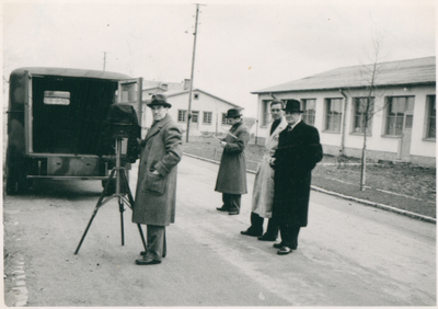Försvaret besöker ANA år 1944