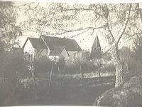 Härads kyrka i Strängnäs omkring 1936