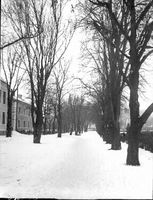 Östra Promenaden i Nyköping omkring 1920