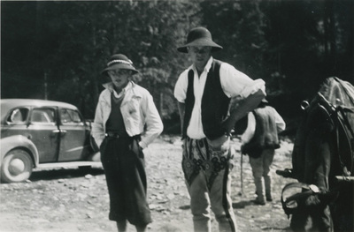 Man och kvinna i Zakopane, Polen 1938