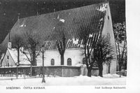 Vykort, Alla Helgona kyrka