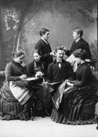 Kabinettfoto från 1880-talet
