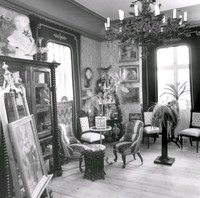 1880-talsrummet på Länsmuseet omkring 1951