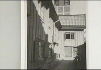Gräslundska gården i Nyköping år 1938