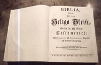 Bibel i Malmköpings tingshus från 1821