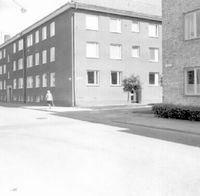 Östra Kvarngatan - Skjutsaregatan, Nyköping, 1973