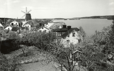 Utsikt över Kvarnbacken i Strängnäs