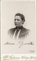 Foto Maria Borgedal f. Hägersten 1895