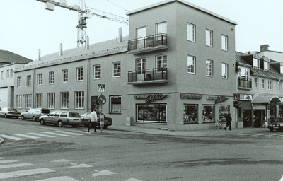 Affärs- och bostadskomplexet Präntaren i Strängnäs.