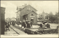 Oxelösunds järnvägsstation, cirka 1890-tal