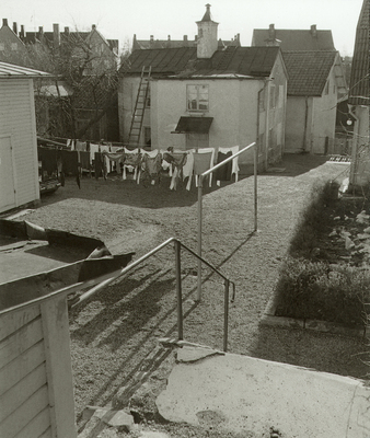 Gårdsbild kvarteret Väderkvarnen i Strängnäs