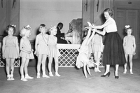Nyköpings dansskola på 1950-talet