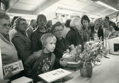 Invigning biblioteket i Strängnäs,