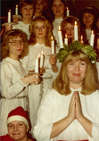 Lucia på Nyköpings lasarett 1978