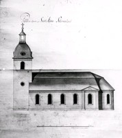 Svärta kyrka, ritning