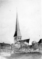Torshälla kyrka 1861