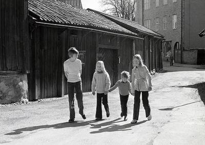 Kvarngatan i Strängnäs år 1973
