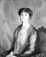 Grevinnan Henrietta (Jeffen) Trolle-Bonde, målning av Bernhard Österman