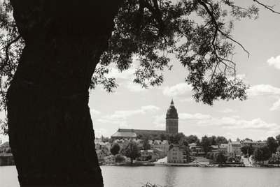 Utsikt mot Strängnäs, norra strandsidan