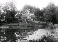 Mjölnarbostaden i Vad, Husby-Oppunda, byggdes av mjölnare Westerberg efter år 1920