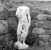 Jupiter, trädgårdsskulptur 1953