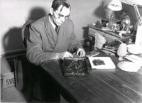 Konservator Jaan Jöesaar år 1952