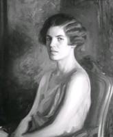 Fröken Margit Marie Ingeström, målning av Bernhard Österman